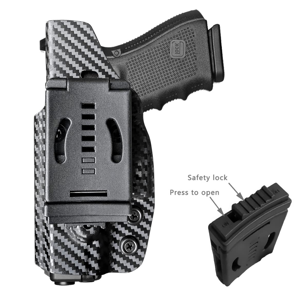 Glock 19 Holster Owb Kydex For Glock 19 19x Glock 23 25 32 45 Glock 17 22 31 Glock 26 27 2529