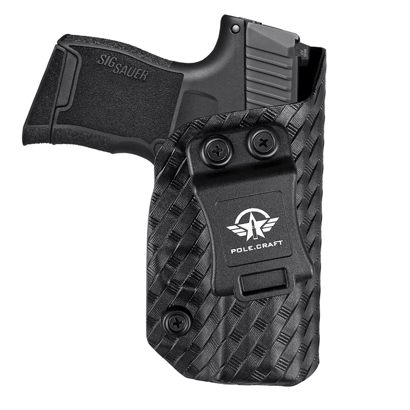 Sig P365 Holster IWB Kydex for Sig Sauer P365 Holsters Concealed Carry -  Kydex IWB Holster for Sig P365 SAS Accessories - IWB Concealed Holster Sig  365 Pistol Case Pocket (Black, Right /